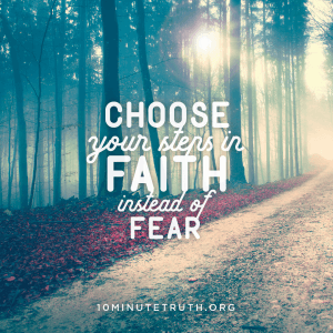 How to Choose Faith Over Fear. Isaiah 1